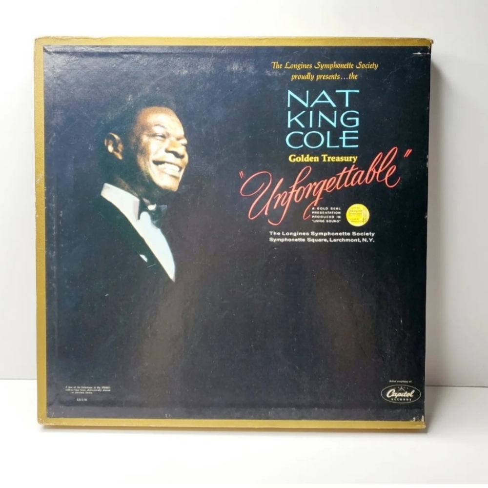Nat King Cole Unforgettable Golden Treasury 6 LP Box Set 1966